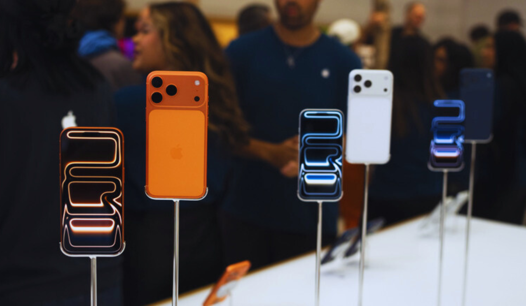 Apple's first update on iPhone 17 sales shows strong demand, topping estimates by 14% in key markets. Stock hits record as holiday quarter looks bright—details on the launch surge and future outlook. Apple's first update on iPhone 17 sales shows a hot start with 14% growth over iPhone 16 in US and China. Preorders shattered records, boosting stock to $4T milestone. Holiday forecasts exceed expectations for big revenue gains. Exciting news from Apple: iPhone 17 sales are off to a record-breaking start! Early data reveals 14% more units sold than iPhone 16 in the US and China, with preorders smashing records in just minutes. Shares soared 4% as the company eyes huge holiday gains. What's your take on the new lineup? Drop a comment!