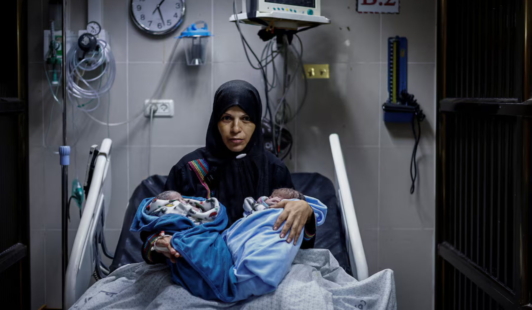 The Gaza Twins Whose Whole Lives Have Been War