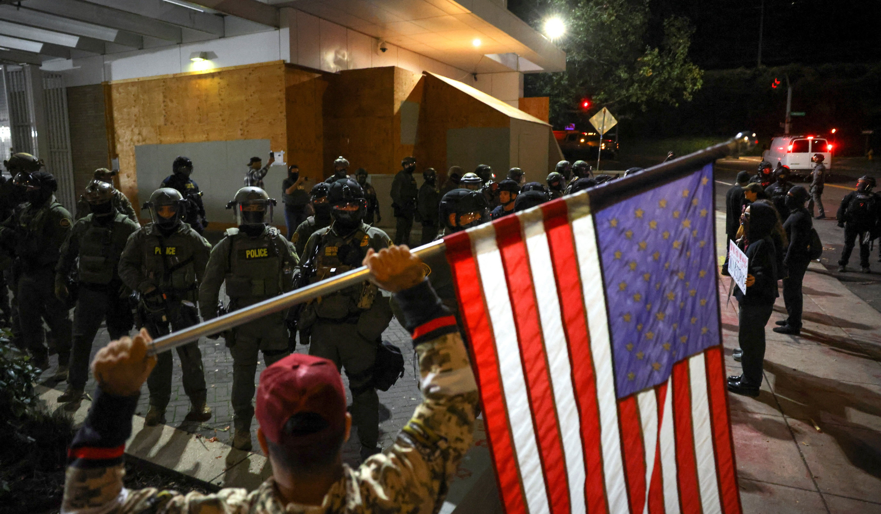 US judge blocks Trump's deployment of Oregon National Guard to Portland for now